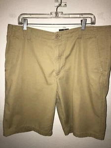 DOCKERS HERREN HELLBRAUN 100% BAUMWOLLE KHAKI SHORTS: GRÖSSE 36  - Bild 1 von 4
