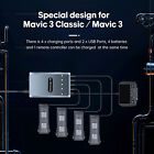 For DJI Mavic 3/3 Classic RC Drone Battery Fast Charger LED Digital Charging Hub