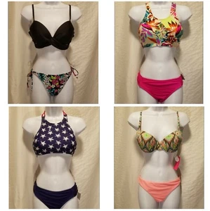 Nuovo Target Mix&Match Bikini 2 Pezzi Costume da Bagno Donna Taglia M Medium - Scegli il Tu - Foto 1 di 1