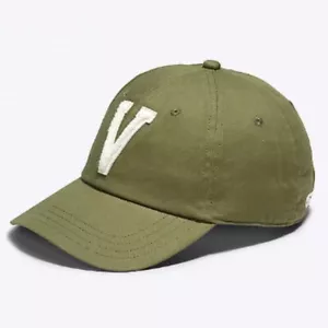NWT VANS FLYING V CAP Curved Bill Strapback Hat LODEN GREEN Adult OS - Picture 1 of 5