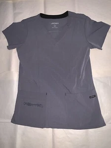 Ladies Jockey Modern Crossover V-Neck Scrub Top Size XS Perfect Condition - Picture 1 of 4