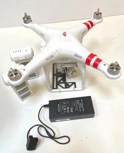 DJI Phantom 2 Camera Drone Remote Case Model PVT581 NO BATTERIES CONDIT UNKNOWN - Picture 1 of 8
