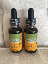 Lot Of 2 Herb Pharm Organic Turmeric System Restoration Herbal Supplement 1 oz.