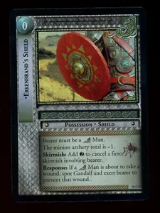 LOTR TCG Treachery & Deceit Masterworks Foil 18O7 Erkenbrand's Shield - Picture 1 of 4
