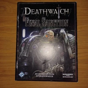 Fantasy Flight Games: Warhammer 40k RPG Deathwatch Module - FINAL SANCTION - Picture 1 of 1