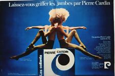 1971 French PIERRE CARDIN Print AD CLIPPING_TIGHTS STOCKINGS LINGERIE underwear 