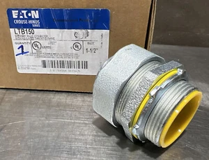 NOS Surplus CROUSE HINDS LTB150 1-1/2" STRAIGHT SEALTIGHT CONNECTOR QTY 1 - Picture 1 of 3