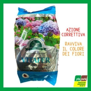 CONCIME SOLFATO FERROSO POLVERE 1 KG. AGRIBIOS VITAFER RAVVIVA COLORI FIORI - Foto 1 di 1