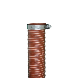 GenExhaust: tubo de silicona de 1-1/2" de diámetro, abrazadera - Imagen 1 de 2
