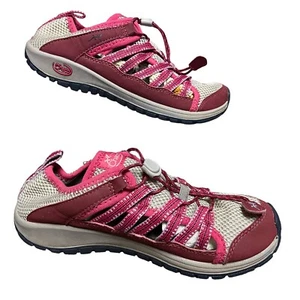 Chaco Niños Outcross 2 Rosa Gris Malla Agua Senderismo Deporte Sandalia Zapatos Juveniles Talla 5 - Imagen 1 de 12