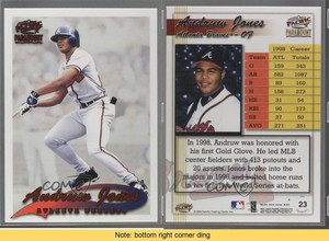 1999 Pacific Paramount Copper Andruw Jones #23