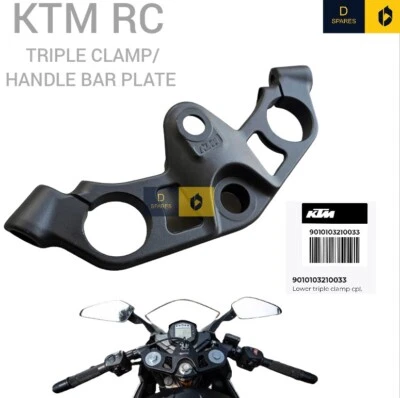 Abrazadera de yugo triple árbol superior KTM RC390 390 2015 RASGUÑO 90801034044 Foto 1 de 4