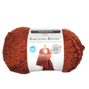Loops & Threads Barcelona Roving Yarn RUST 240g 223yds Super Bulky 6 - Picture 1 of 5