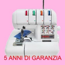 Necchi N183 Macchina Taglia Cuci con Differenziale e 4 Fili - Bianca