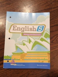 English 5 Student Worktext BJU Press 273722 Writing & Grammar New 2nd Edition - Picture 1 of 7