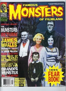 Famous Monsters of Filmland #209 (Aug/Sept 1995) Special: The Munsters Return! - Picture 1 of 2
