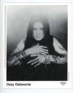 Ozzy Osbourne 2001 Epic Sony Music Photo by Nitin Vadukul A192 - Picture 1 of 1