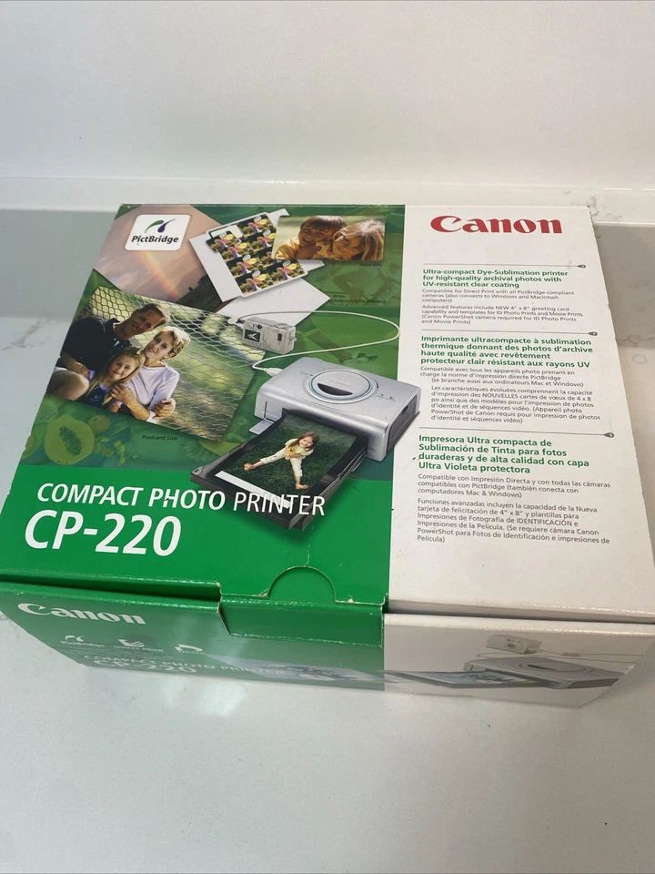 canon compact photo printer cp-220 - Image 1 of 3