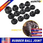 14PCS Ball Joints Boots Dust Cover Tie Linkages Rods Ends Rubber Kit Replacement