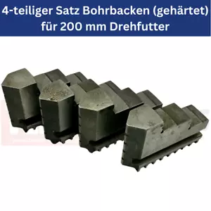 4-teiliger Satz Drehbacken gehärtet für 200 mm Drehfutter - Bild 1 von 3
