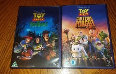 Toy Story of Terror + that time forgot. (DVD, 2014) ×2 films  - Image 1 of 3
