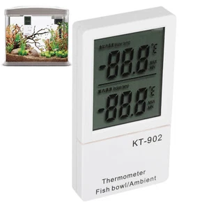 New LED Digital Aquarium Thermometer High Accuracy Temperature Monitoring Fo Niu - Picture 1 of 12