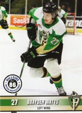 2019/20 Prince Albert Raiders - BRYADEN WATTS [Wichita Thunder] ECHL