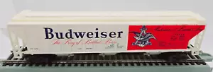 Tyco HO Scale RTR 339A Covered Hopper Car Budweiser - Picture 1 of 7