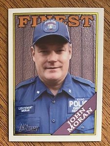 2009 Topps American Heritage Chrome JOHN MORAN #C49 /1776 NYPD - Picture 1 of 2
