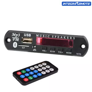 9V 12V MP3 WMA Decoder Board Audio Module USB TF Radio Bluetooth Car MP3 Player - Picture 1 of 12