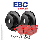 Ebc Rear Brake Kit Discs & Pads For Ford Focus Mk2 2.5 Turbo St 225 2005-2011