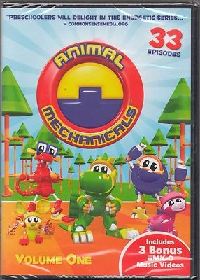 Animal Mechanicals, Vol. 1: 33 Episodes (DVD, 2014, 3-Disc Set) - Image 1 of 2