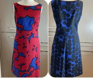 Moschino Cheap & Chic zweifarbiges Kleid - vorne rot, hinten schwarz - UK 8 (Abschlussball/Party) - Bild 1 von 12