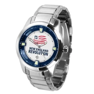 Mens New England Revolution Watch Stainless Steel Titan Watch - Picture 1 of 6