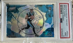 2023 Player of the Day #POD2 Bryce Young Marketing Insert 23/25 PSA 9 Panthers - Picture 1 of 2