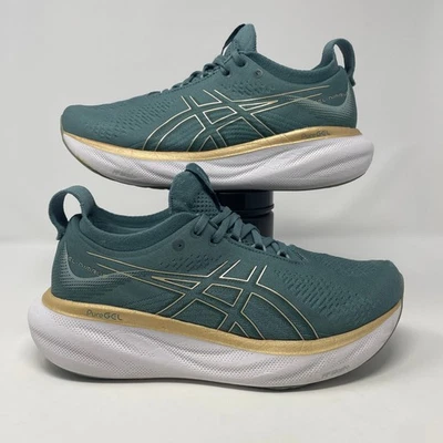 Zapatillas deportivas acolchadas ASICS Gel Nimbus 25 para mujer talla 8 Foto 1 de 4