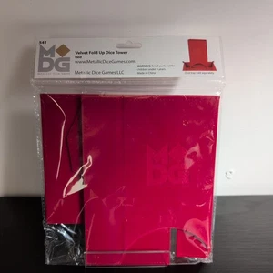 Metallic Dice Games LLC - Velvet Fold Up Dice Tower - Picture 1 of 3