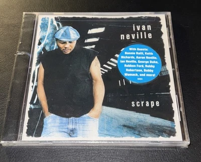 New! IVAN NEVILLE "Scrape" (CD 2004) 14-Tracks Raitt/Womack *SEALED w/cut mark* - Image 1 of 4