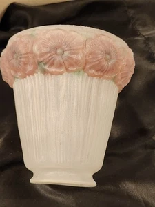 Antiker Jugendstil 1920 Glas Globus Monteur 2 1/4 ins - Bild 1 von 7