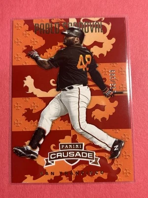 Pablo Sandoval 2025 Panini Crusade 135/299 GIGANTES DE SAN FRANCISCO Foto 1 de 2