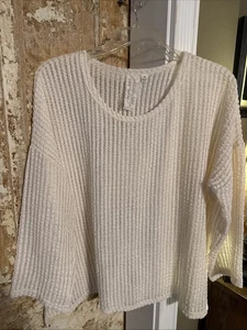 Sadie & Sage Damen Pullover Medium Beige Transparent - Bild 1 von 3