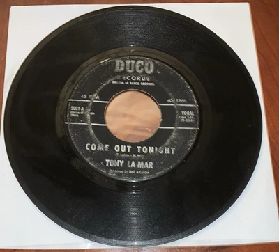 Tony Lamar Come Out Tonight Duco 1964 R-2201 Rare LA R&B Northern Soul - Image 1 of 2