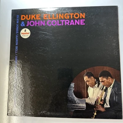 Duke Ellington Record Vinyl John Coltrane Impulse AS-30 1963 Repress - Image 1 of 4