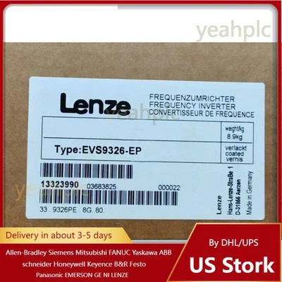 1PC NEW Fast Shipping EVS9326-EP Sealed Original Lenze Servo Inverter - Image 1 of 4
