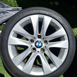 BMW OEM 17 Inch Rim For 3 Series & Continental Eco Plus Pure Contact Tire - Bild 1 von 9