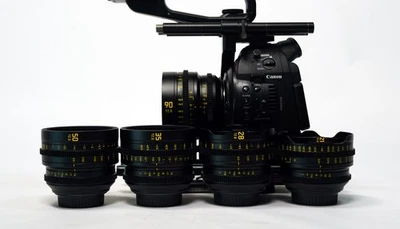 cine modification for Leica R set 21mm 24mm 28mm 35mm 50mm 80mm 90mm EF/PL/LPL - Image 1 of 4