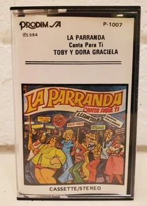 LA PARRANDA TOBY MUNOZ DORA GRACIELA  1984 TAPE CASSETTE CUMBIA MAMBO VINTAGE - Picture 1 of 10