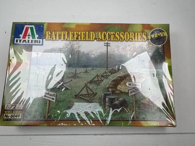 Italeri Battlefield Accesorios Ejército Militar 1/72 Plástico Modelo Kit Nuevo Precintado Foto 1 de 4