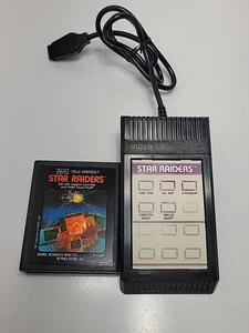 Atari 2600 CX-21 Video Touch Pad Controller mit Overlay & Star Raiders Spiel - Bild 1 von 3
