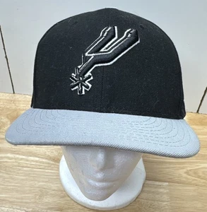 San Antonio Spurs Official NBA New Era 59Fifty Fitted Hat Cap 7-3/8 Retro Logo - Bild 1 von 14